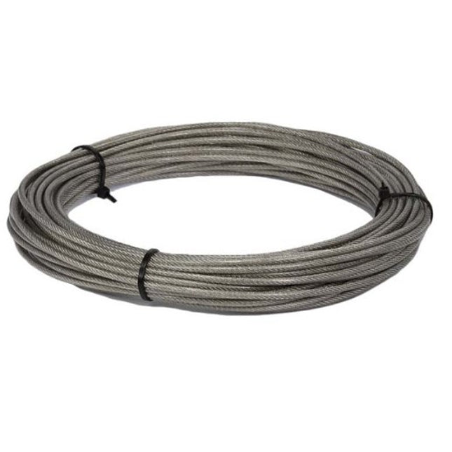 PD-1015 - P.U.D., Wire, 1/8" Dia, 7x7 Strand, 100' Length, SS
