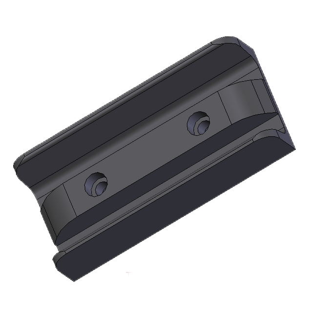 C035 - Chain Guide, Shoe, Gypsum