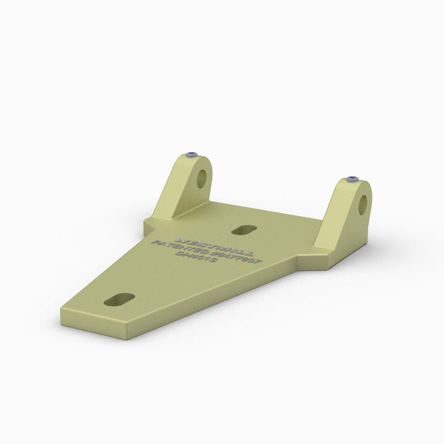 DH401S - Hinge Door Plate, Steel