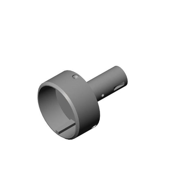 G211 - Gudgeon, 1-1/4" x 3" Lg, 1/4" Woodruff Keyway, Cast Iron