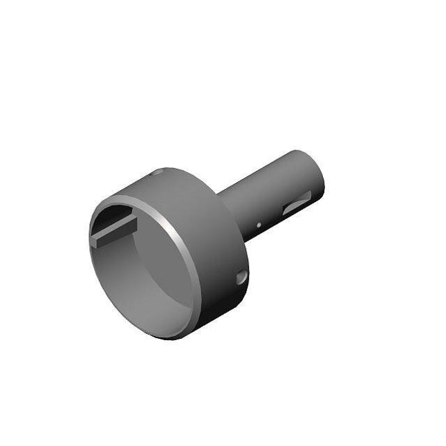 G212 - Gudgeon, 1-1/4" x 3-1/2" Lg, 1/4" Woodruff Keyway, Cast Iron