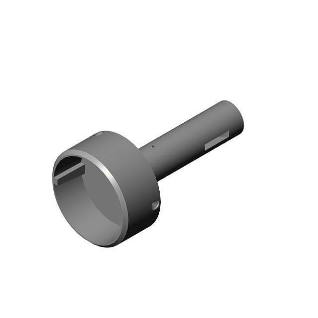 G213 - Gudgeon, 1-1/4" x 5" Lg, 1/4" Woodruff Keyway, Cast Iron