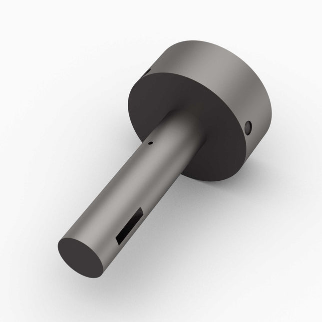 G213S - Gudgeon, 1-1/4" x 5" Lg, 1/4" Woodruff Keyway, Cast Steel