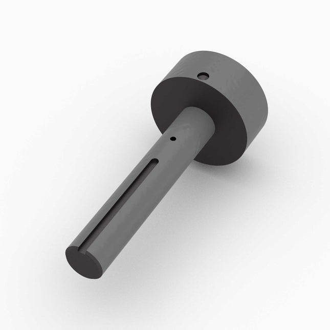 G217 - Gudgeon, 1-1/4" x 6-3/4" Lg, 1/4" x 4" Square Keyway, Cast Steel