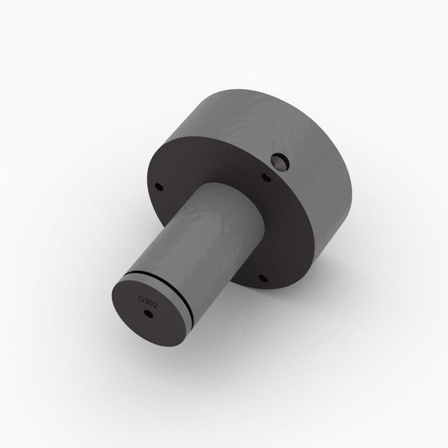 G302 - Gudgeon, 1-1/2" x 2-3/4" Lg, w/ Snap Ring Groove, Cast Iron