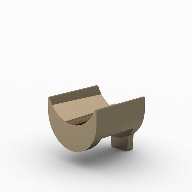 GLO-001 - Half Moon Bronze (Rabbit Ear) Spacer/Saddle