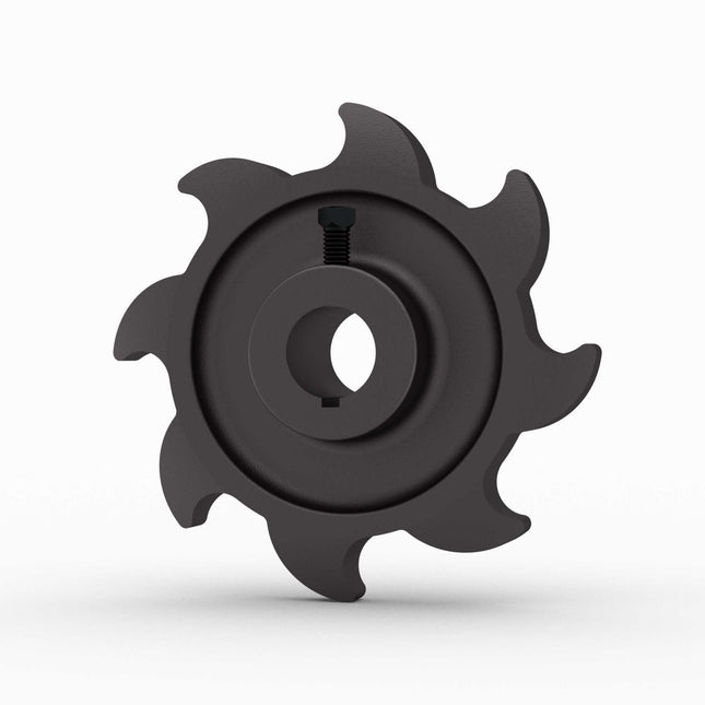 SP221 - Sprocket, 8-Tooth, 1-1/4" Bore x 2-1/4" LTB, 3/8" Keyway