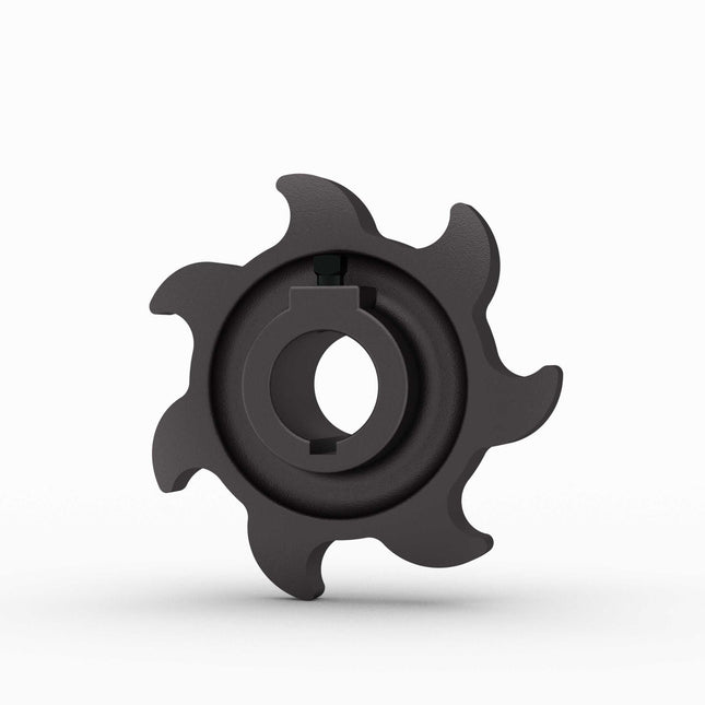 SP321 - Sprocket, 7-Tooth, 1-1/2" Bore, 3/8" Keyway