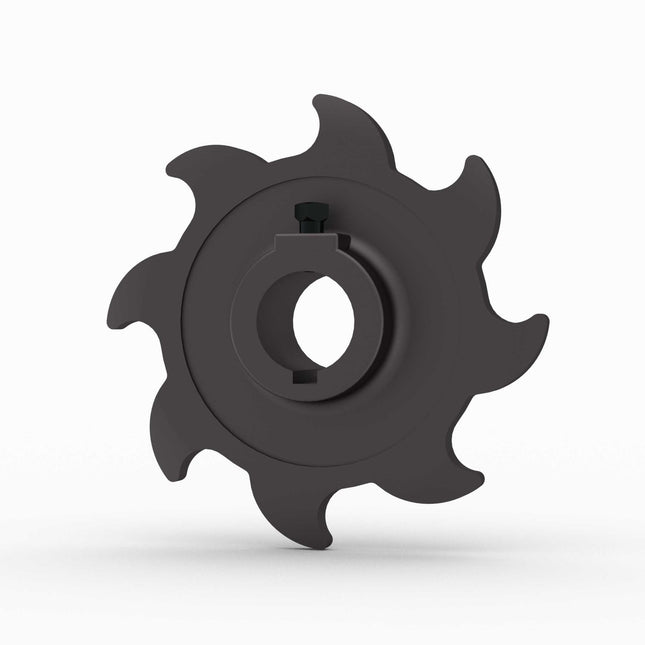 SP322 - Sprocket, 81X, 8-Tooth, 1-1/2" Bore x 2" LTB, 3/8" Keyway