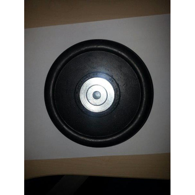 WM-073 - Wheel, Cart, Solid Rubber, 6" OD x 3/8" ID